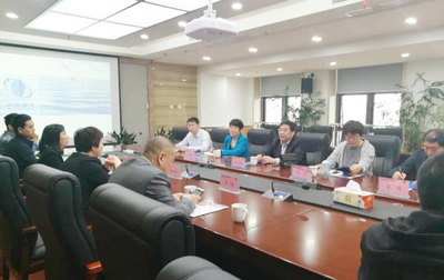 日照市合作与招商局孙成钢副局长一行考察海洋科学城中信海洋