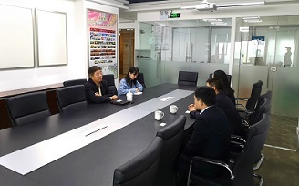 宿迁经开区招商局领导一行到访商会