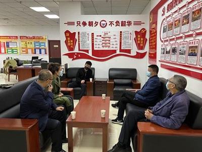 【千阳县招商局】新秀电子科技来千考察电子产品初加工项目