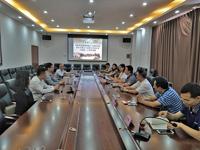 招商局蛇口成都公司来雨考察